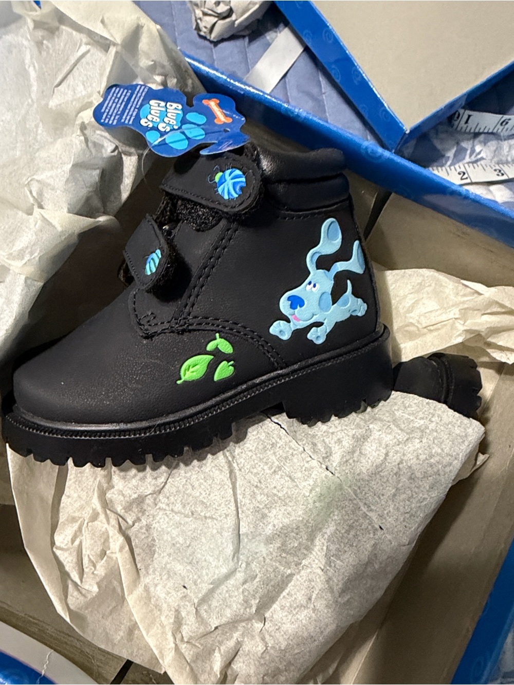 Vintage blues clues boots